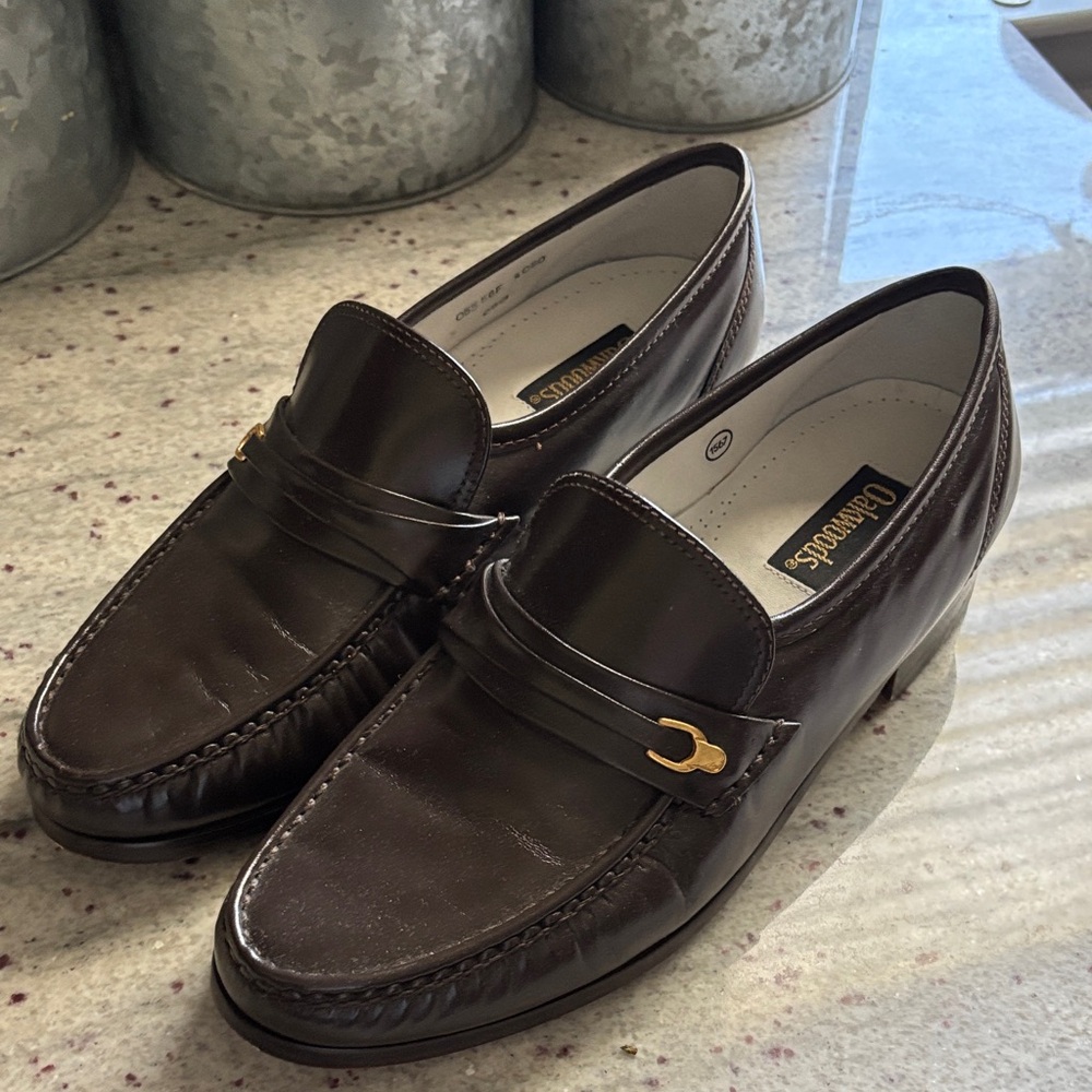 Oak woods Women’s Dark Brown Leather Loafers